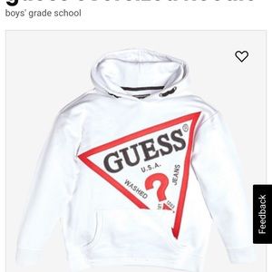 Guess hoodie kids size 16 new
